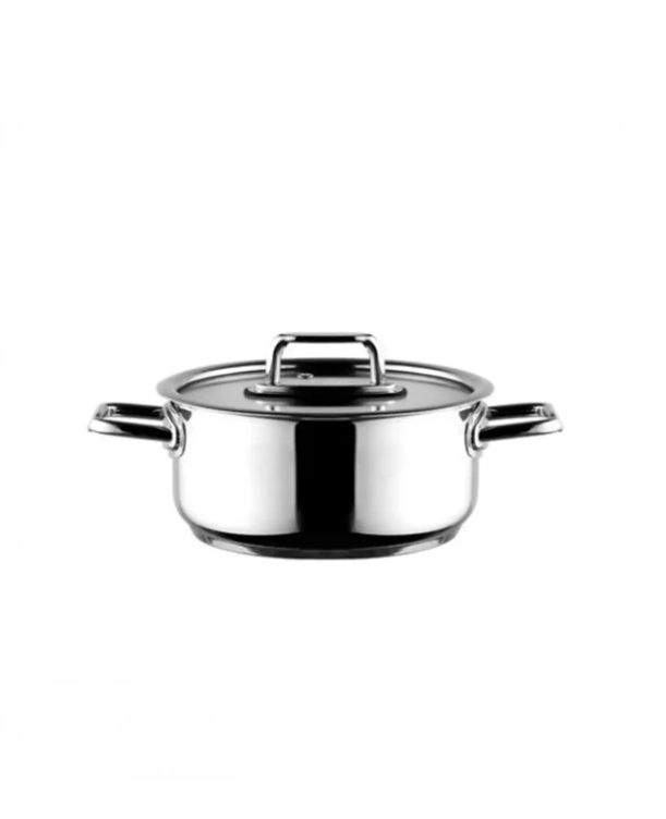 Aryıldız Colombus Metal Kulp Cam Kapak 18 Cm Derin Tencere