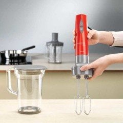 Korkmaz A445-04 Vertex Mega Kırmızı Blender Seti