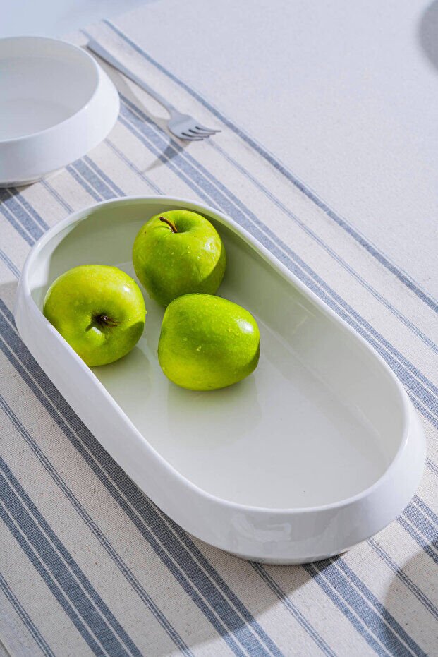 Acar Oval Kase Rumi 35X18 Cm JEA-07403