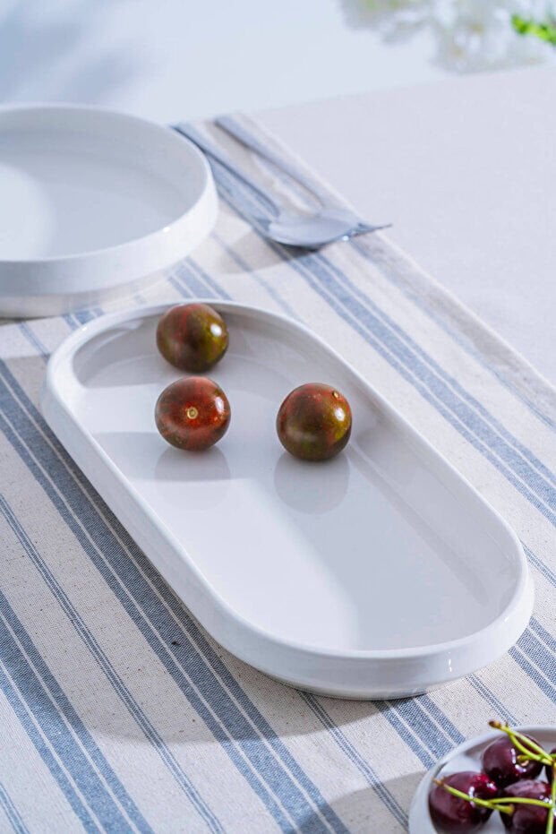 Acar Oval Tabak Rumi 32X15 Cm JEA-07408