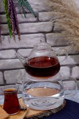 Arow Cam Çaydanlık Takımı PM-3125