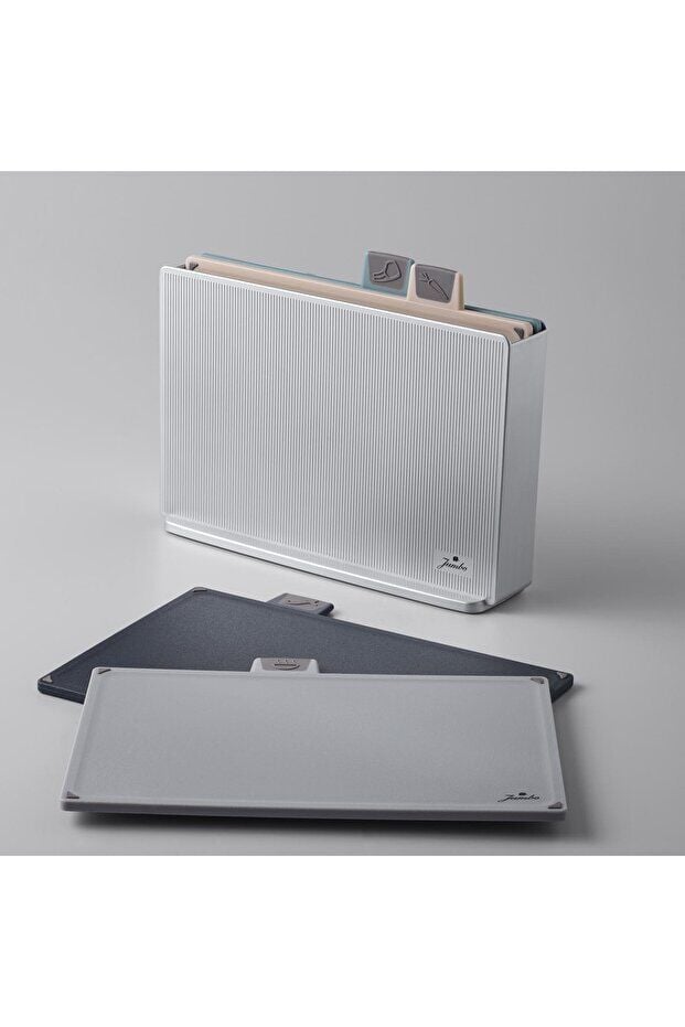 Jumbo Smart Grey Standlı Kesme Tahtası 4'lü
