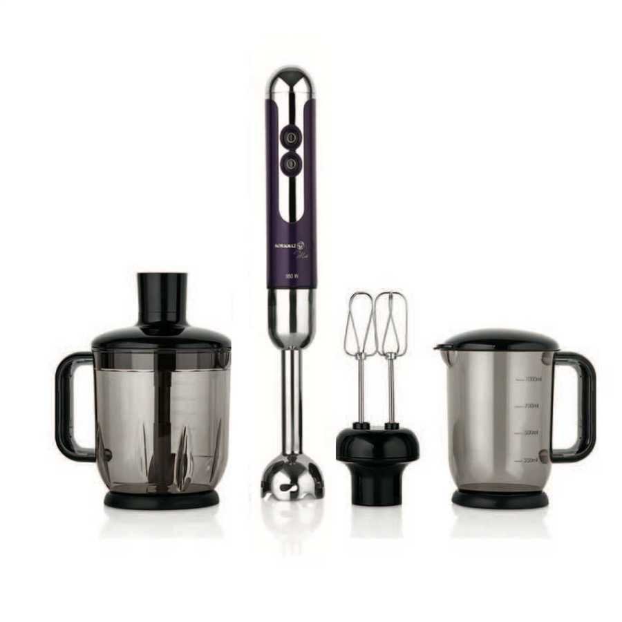 Korkmaz Mia Mega A447-08 Lavanta/Krom Blender Seti