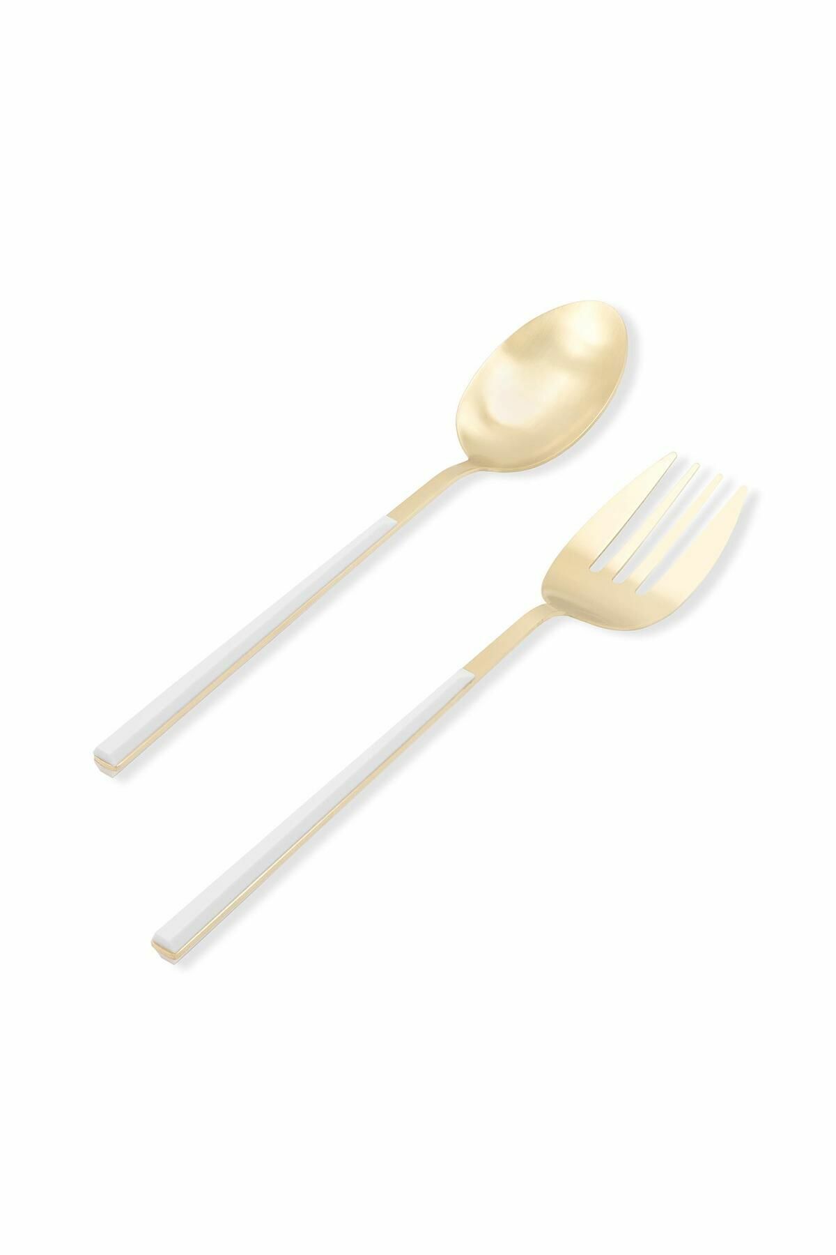 The Mia Salata Servis Seti Bianco Beyaz Gold Ckb0247