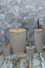 Arow Banyo Seti Jade 5 Parça Bej TR-3043