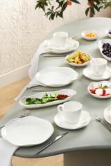 Karaca Novem Porselen 32 Parça 6 Kişilik Kahvaltı/Servis Takımı