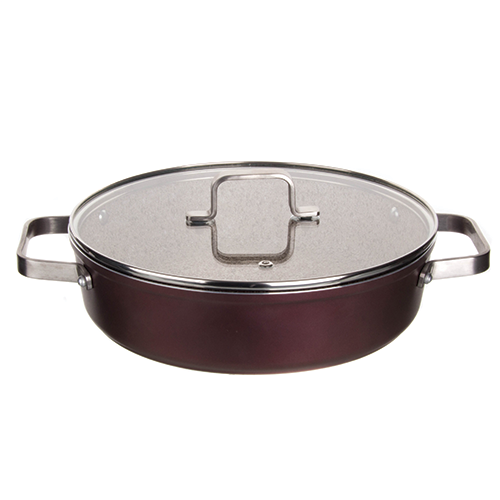 Aryıldız Claret İnduction bir Granit Kısa Tencere 26 CM