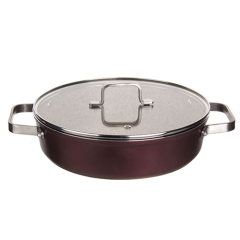 Aryıldız Claret İnduction bir Granit Kısa Tencere 26 CM