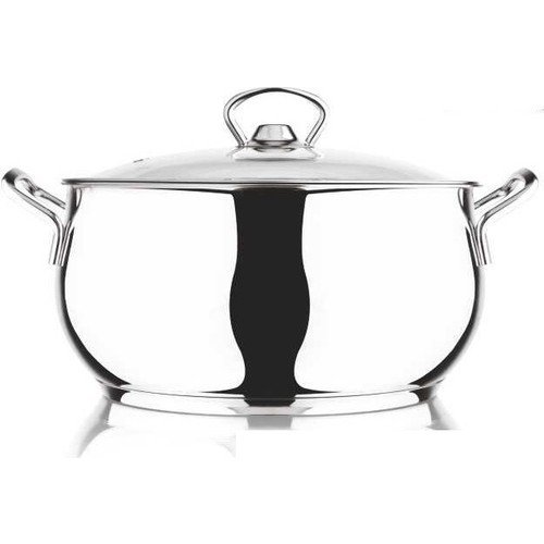 Cooker Lara 18 Cm Derin Çelik Tencere CKR456