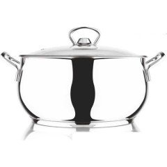 Cooker Lara 18 Cm Derin Çelik Tencere CKR456
