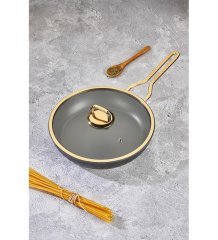 Cooker 7 Parça Titanium Tencere Seti Siyah Gold CKR2853