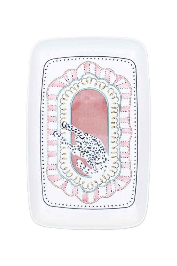 The Mia Spring Dikdörtgen Servis Tabağı 31x20 cm SPR0014
