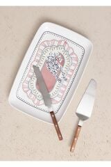 The Mia Spring Dikdörtgen Servis Tabağı 31x20 cm SPR0014