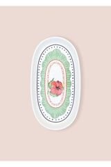 The Mia Spring Oval 2'li Servis Tabağı 23 cm SPR0009