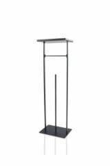 The Mia Tuvalet Kağıdı Stand Siyah 54X15X12 Cm Glv0690