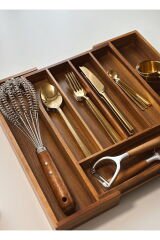 Mien Kaşıklık Çekmece İçi Akasya MIEN-1453