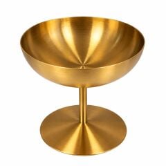 The Mia Linea Ayaklı Çelik Sunumluk Mat Gold LNA0039
