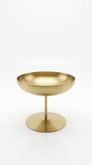 The Mia Linea Ayaklı Çelik Sunumluk Mat Gold LNA0040