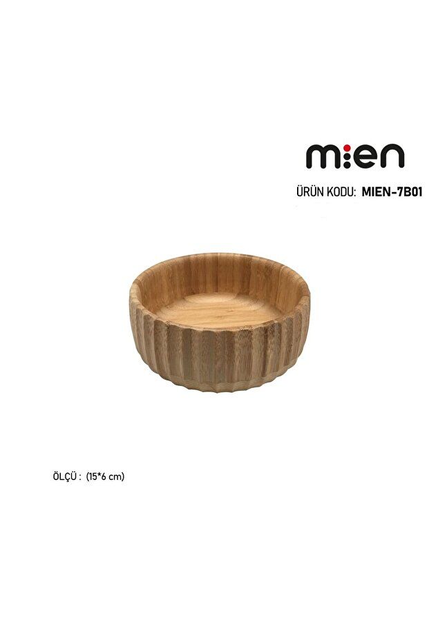Mien Bambu Kase Oyuk Model 15 Cm MIEN-7B01