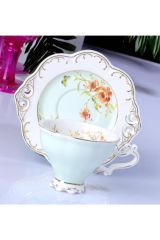 Kosova Kahve Takımı Flower Yeşil Zjn-02