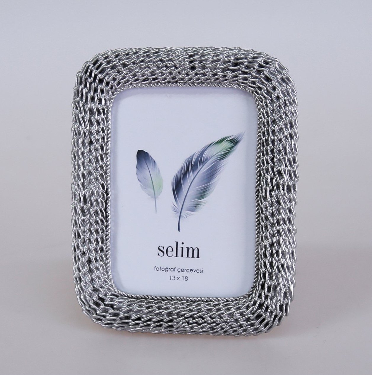 By Selim Çerçeve Chain Gümüş 13X18