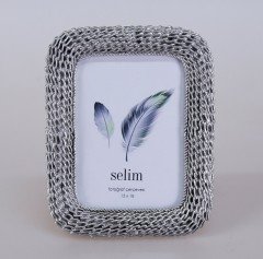 By Selim Çerçeve Chain Gümüş 13X18