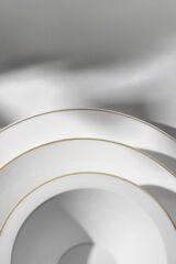Nehir 57 Parça Siena Majestic Yemek Takımı Gold