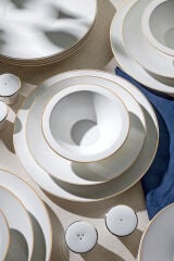Nehir 57 Parça Siena Majestic Yemek Takımı Gold