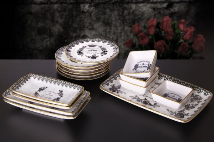 Gönül 15 Parça Kahvaltı Seti Rosehip G4107