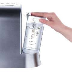 Korkmaz Kahvekolik Aqua A862-05 Inox/Krom Kahve Makinesi