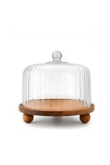 Mien Cam Kek Fanus Akasya Standlı Top Ayak TPD230119-1