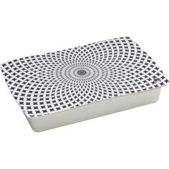 Lotus 6'lı Melamin Kapaklı Cam Kahvaltılık 37X24 cm KVM18A166