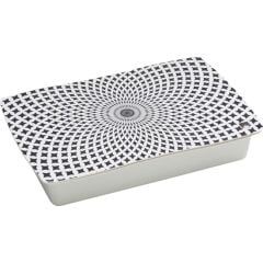 Lotus 6'lı Melamin Kapaklı Cam Kahvaltılık 37X24 Cm KVM18A166