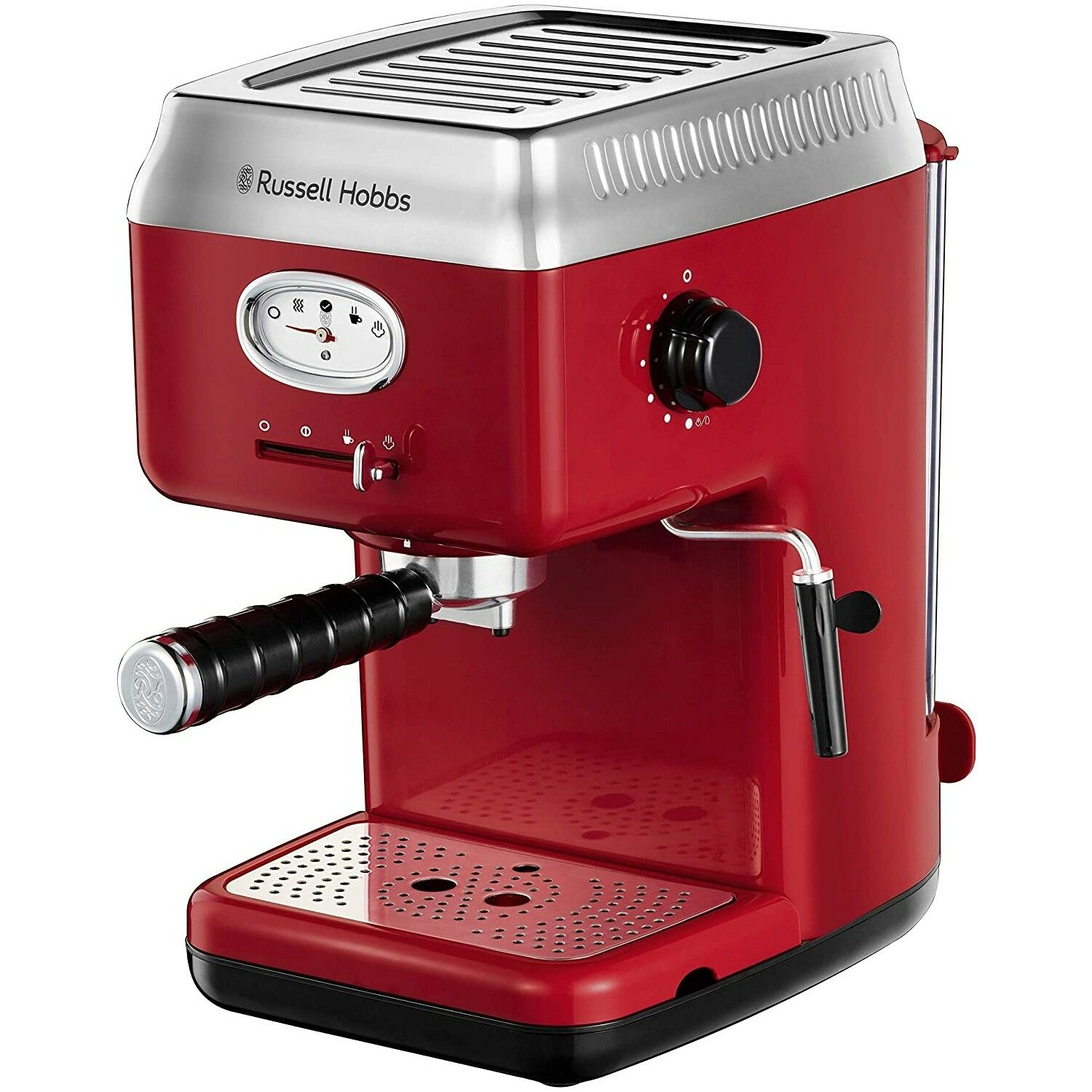 Russell Hobs Espresso Makinesi Retro Red 28250-56