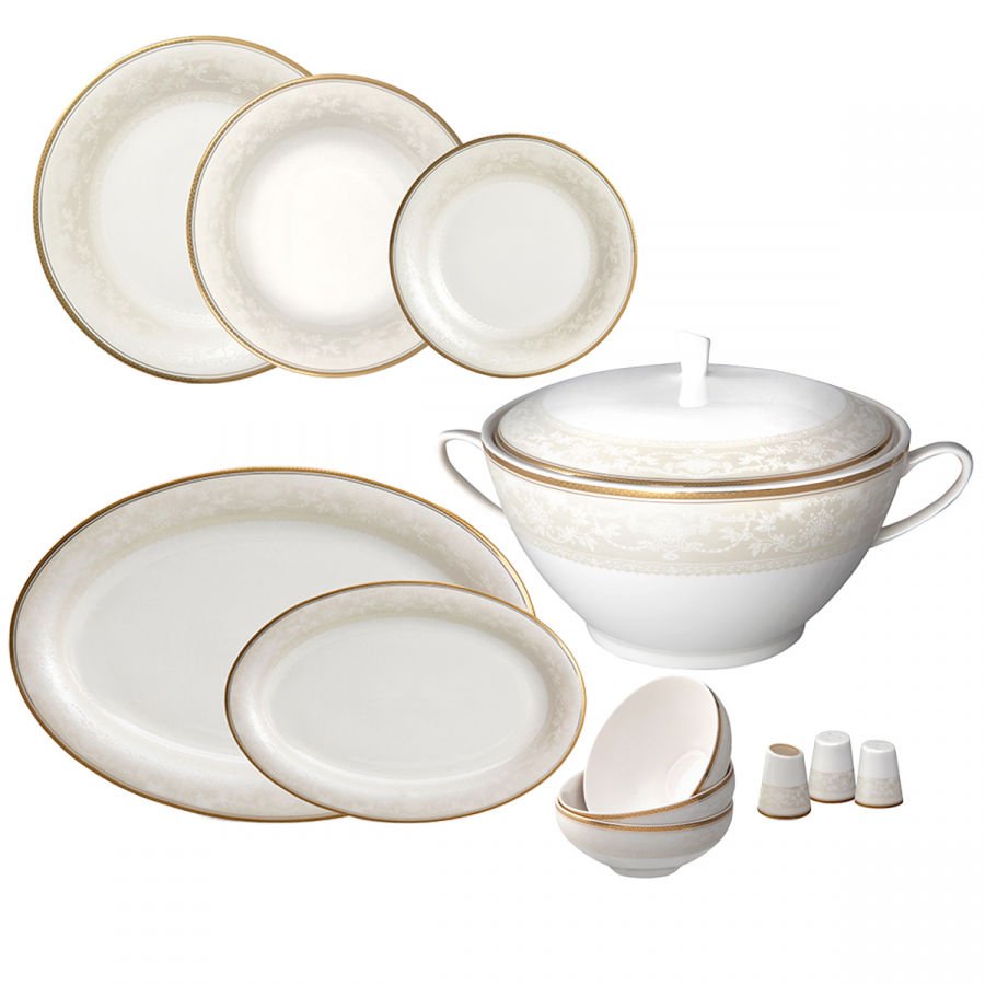 Jumbo New Oscar 60 Parça Yemek Takımı