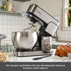 Karaca Inoxchef Pro Stand Mikser 1300 W 7 LT
