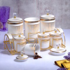 Kosova Baharat Takımı 7 Li Telli White Gold 04565