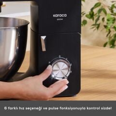 Karaca Multichef Ultra Stand Mikser 2000 W Siyah