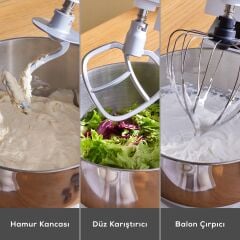 Karaca Multichef Ultra Stand Mikser 2000 W Antrasit