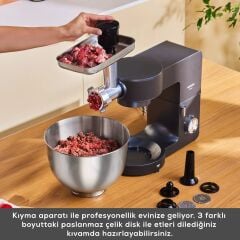 Karaca Multichef Ultra Stand Mikser 2000 W Antrasit