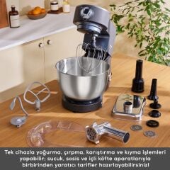 Karaca Multichef Ultra Stand Mikser 2000 W Antrasit