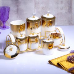 Kosova Baharat Takımı 7 Li Telli White Gold