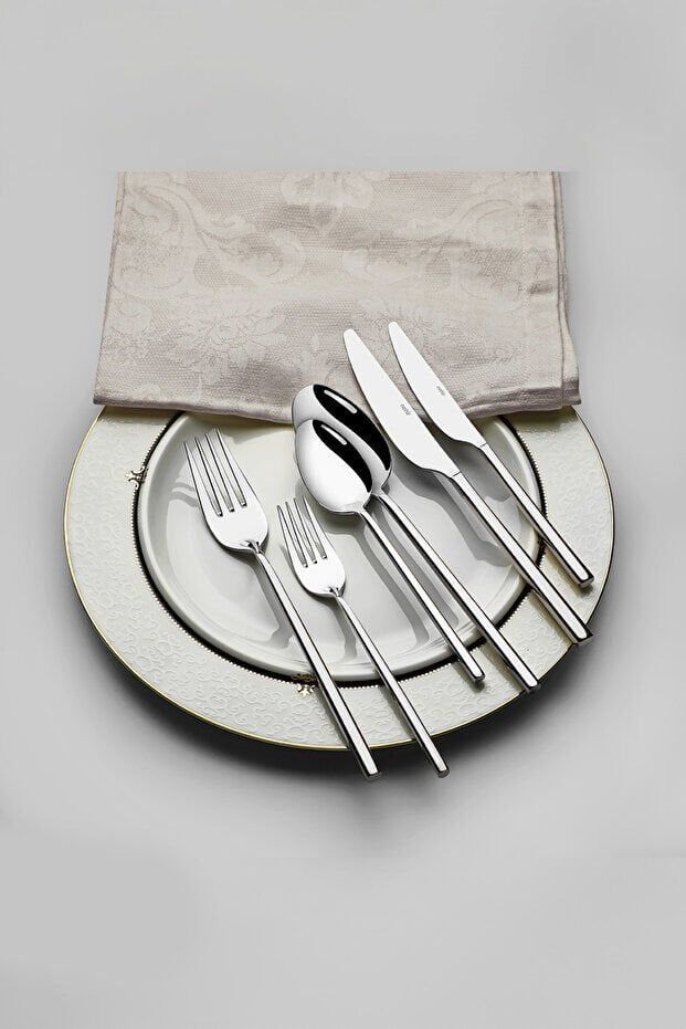 Nehir 84 Parça Gloria Sade Çatal Kaşık Bıçak Seti