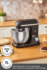 Karaca Chefcrafter Stand Mikser 1900W Black