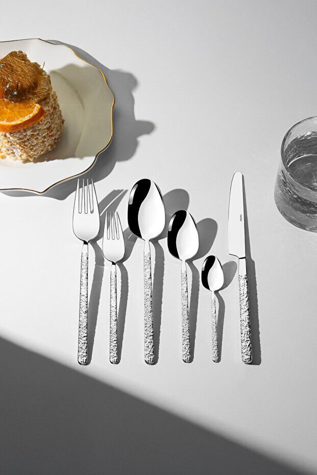 Nehir 36 Parça Lyon Sade Küçük Aile Takımı