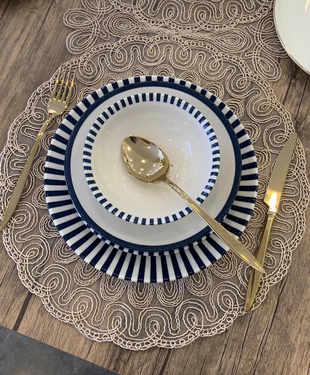 Marianna 24 Parça Klasik DB1936 Yemek Takımı