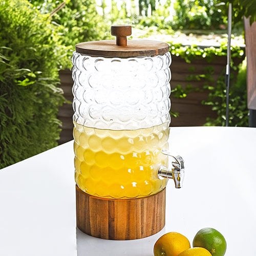 Kosova Cam Sebil Akasya Taban Bubble Desen 6,30 Lt ANH-04