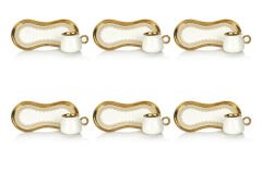 Mien Kahve Takımı Sunum Beyaz Mien-22006