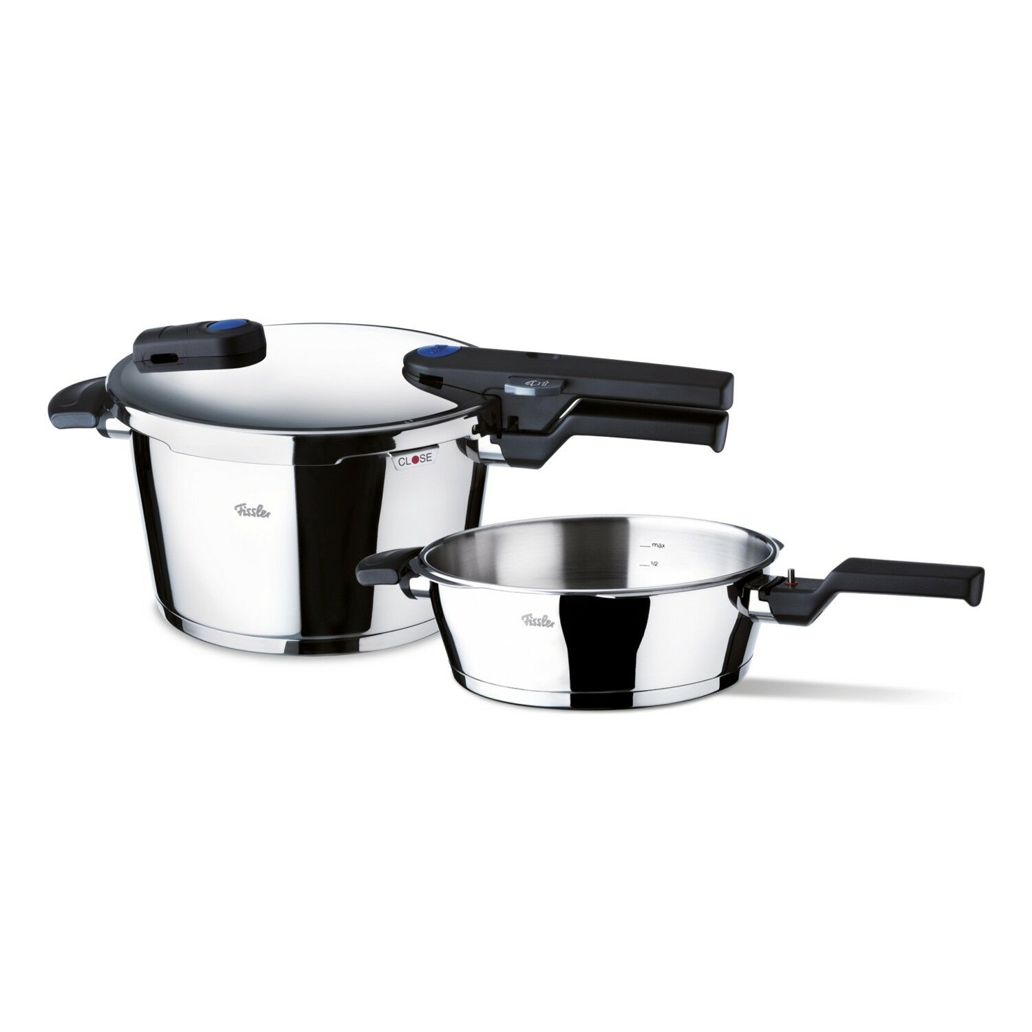 Fissler Vitaquick Bluepoint 8 Lt+4 Lt Düdüklü Tencere Seti