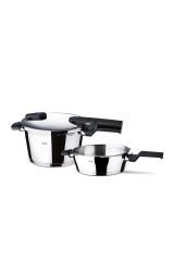 Fissler Vitaquick Bluepoint 8 Lt+4 Lt Düdüklü Tencere Seti
